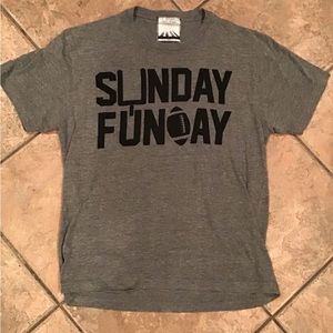 Unisex T-shirt, Kid Dangerous Grime Culture Brand, “Sunday Funday” Adult Small